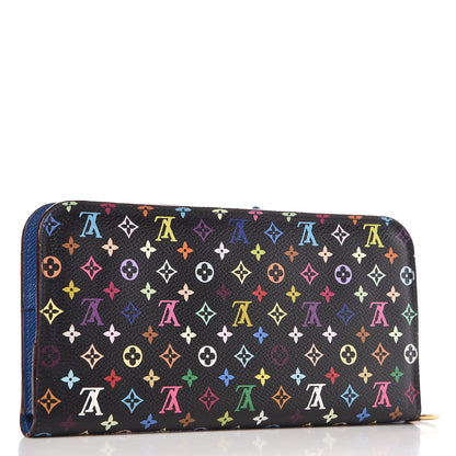 Louis Vuitton Monogram Multicolor Insolite Wallet Black Bleuet 3 of 6