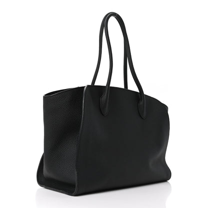 The Row Matte Grained Calfskin Marlo 14 Black 3 of 9