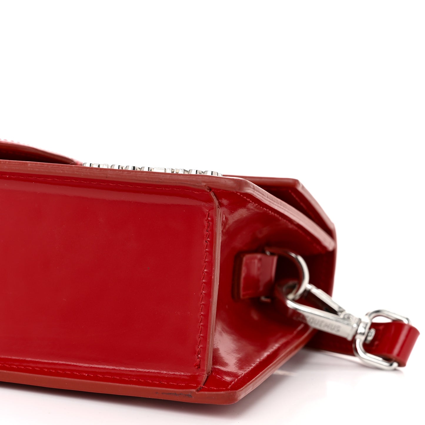 Glazed Calfskin Le Grand Bambino Red