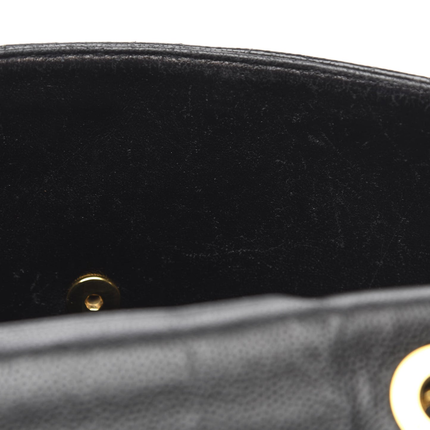 Caviar Jumbo Single Flap Black