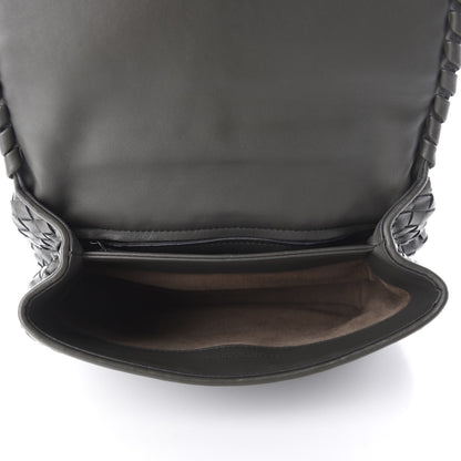 Bottega Veneta Nappa Intrecciato Baby Olimpia Shoulder Bag Light Grey 5 of 9