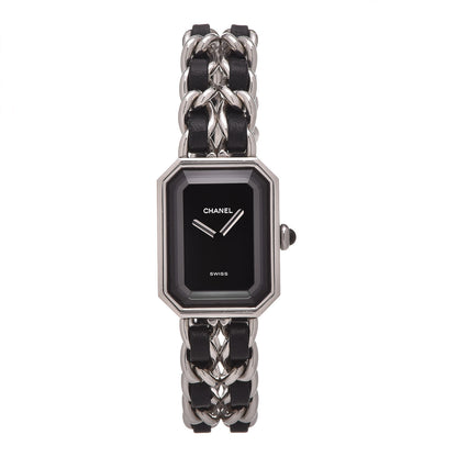 Chanel Stainless Steel Lambskin 20mm Chain Premiere Quartz Watch M 1 of 6