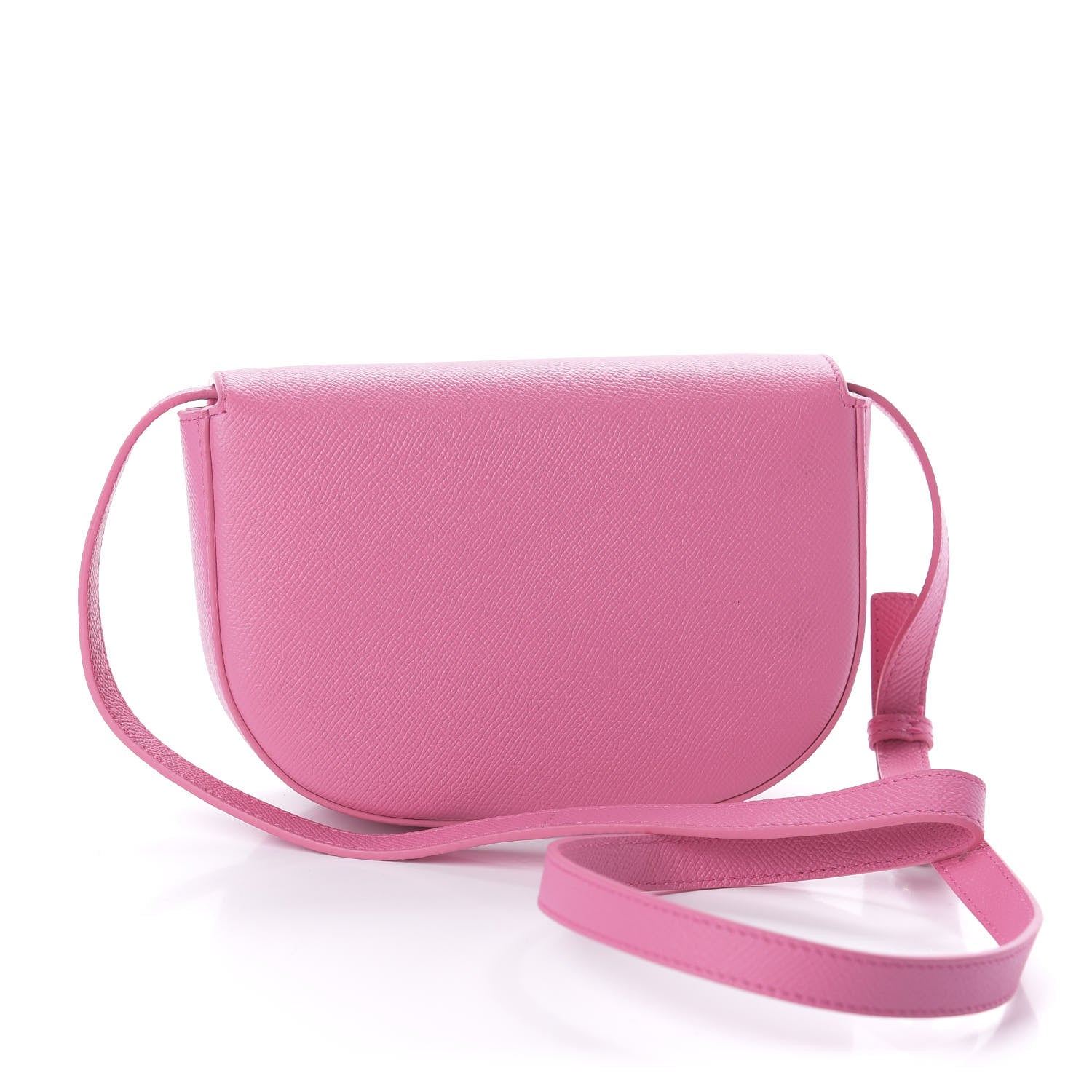 Balenciaga Signature Grained Calfskin Logo Print Ville Day Bag XS Rose Bubblegum Black 3 of 9
