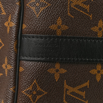 Louis Vuitton Monogram Macassar Keepall Bandouliere 45 7 of 10
