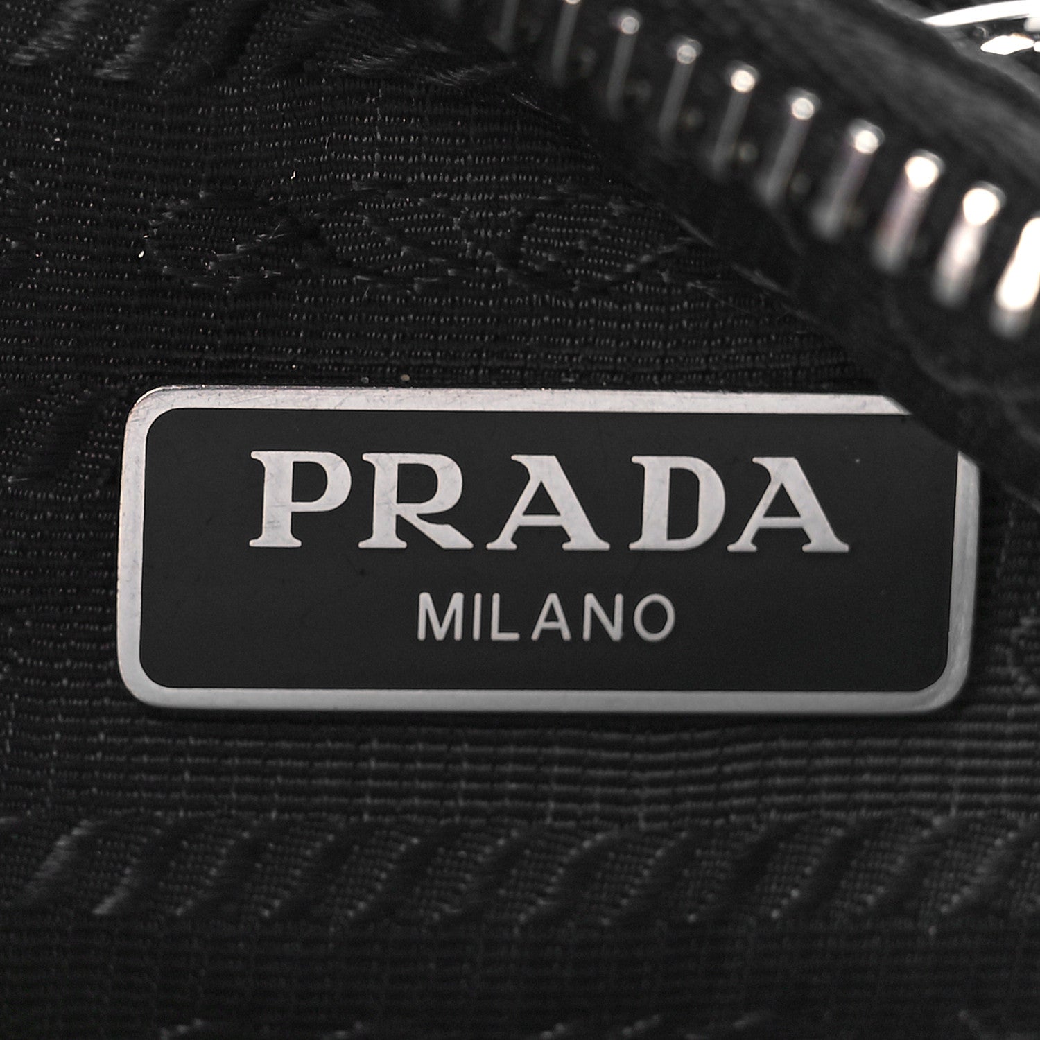 Prada Nylon Re-Edition 2005 Shoulder Bag Black 6 of 9