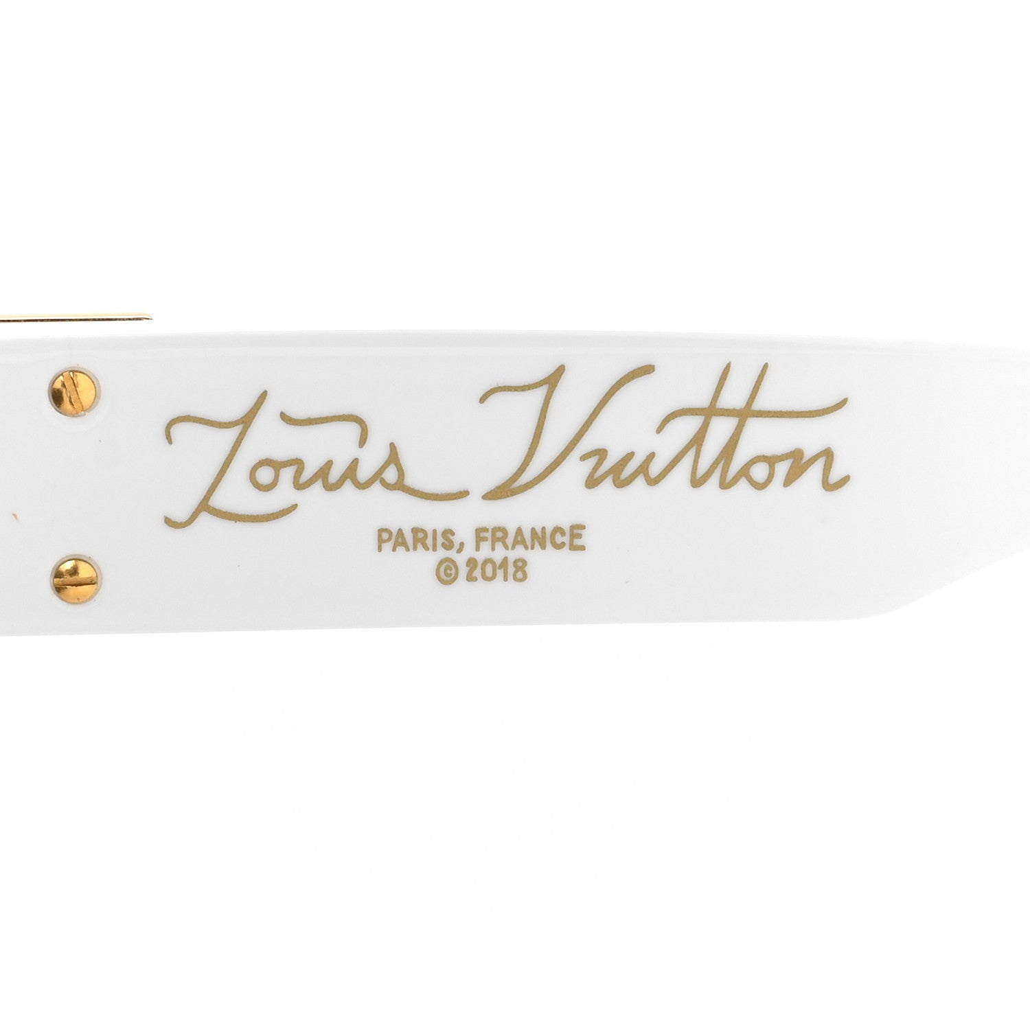 Louis Vuitton Acetate 1.1 Millionaires Z1166E Sunglasses White 5 of 7