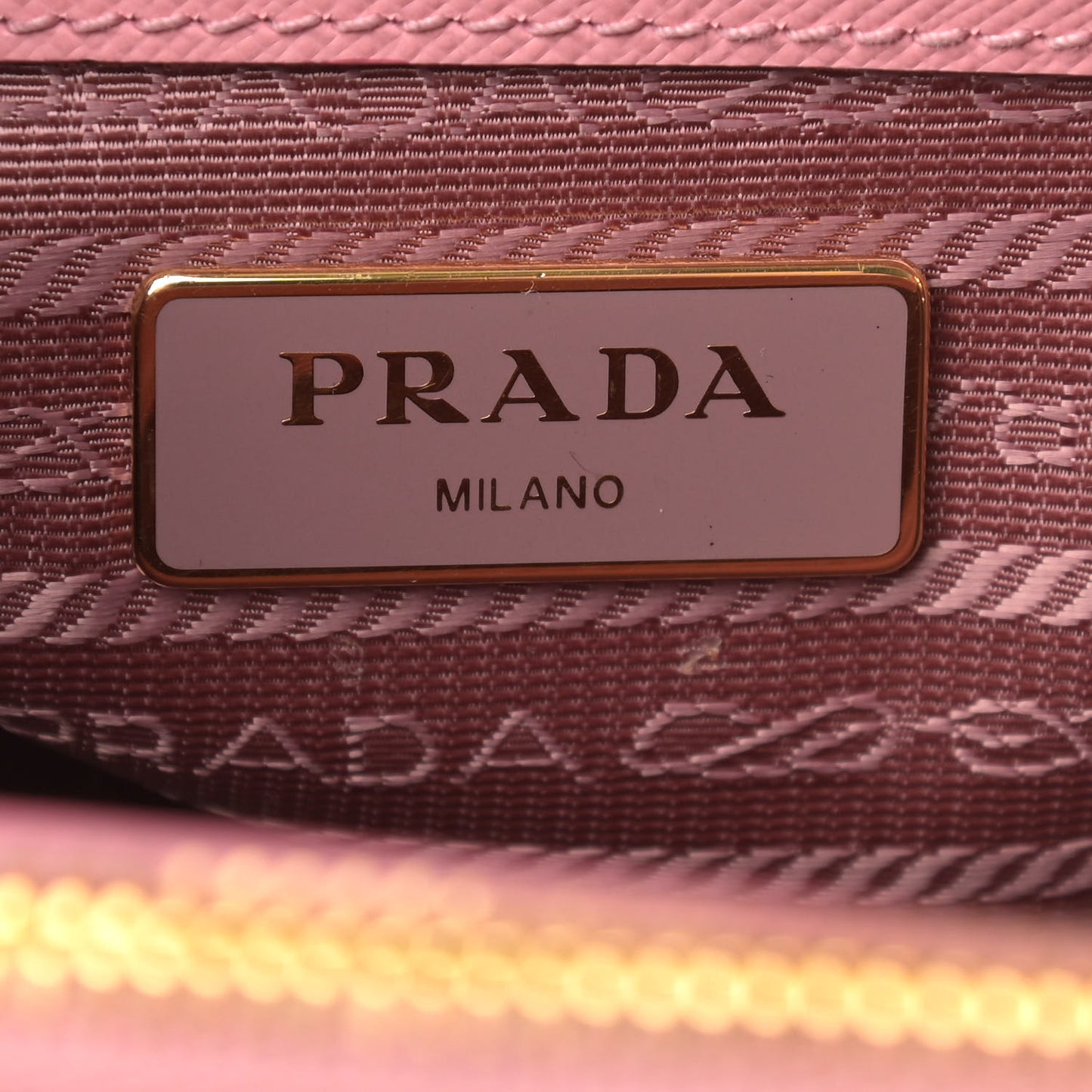 Saffiano Small Galleria Double Zip Tote Petalo