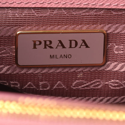 Prada Saffiano Small Galleria Double Zip Tote Petalo 14 of 16