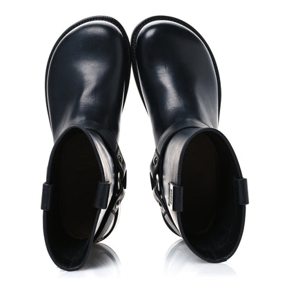 Loewe Calfskin Biker Boots 39 Black 2 of 8
