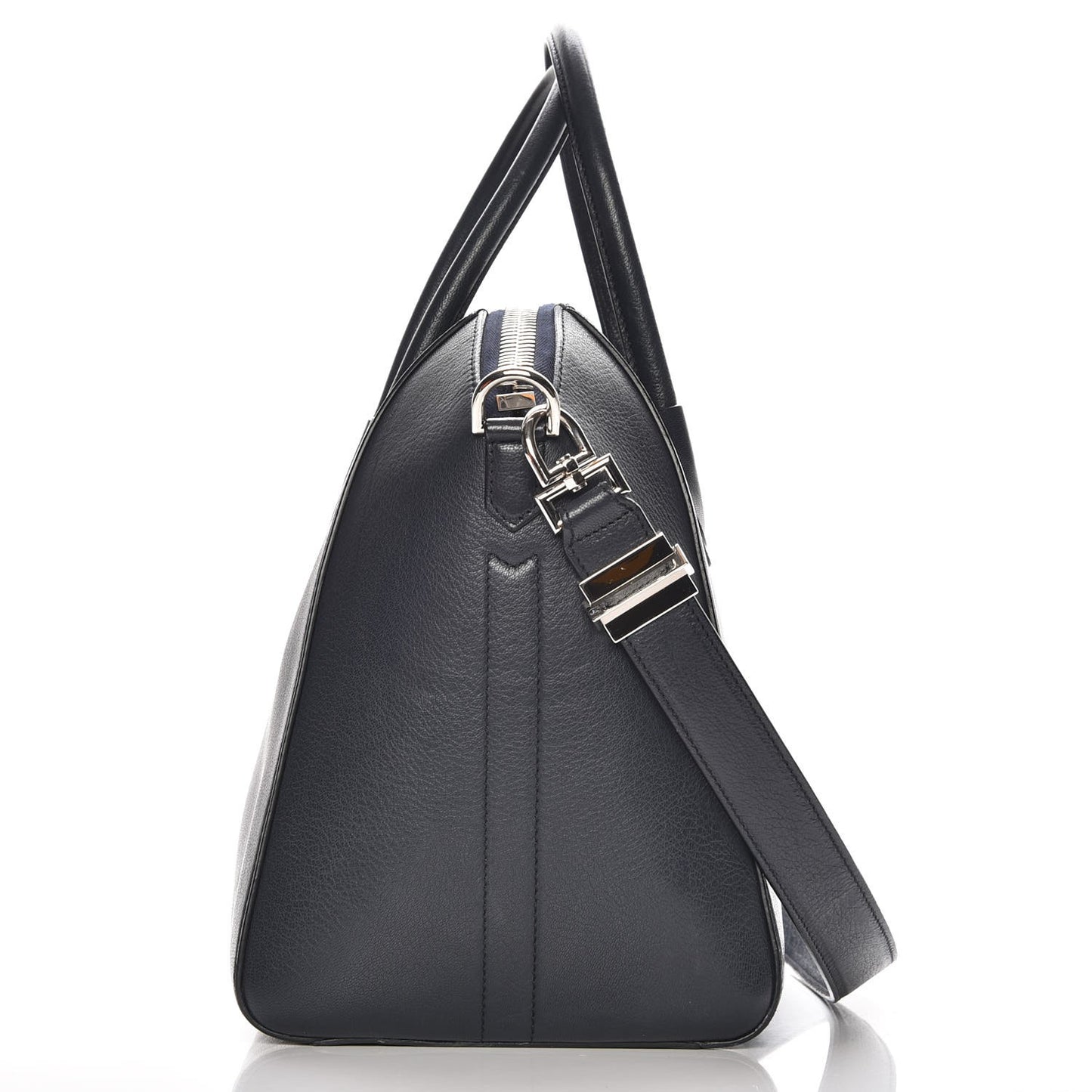 Sugar Goatskin Medium Antigona Navy