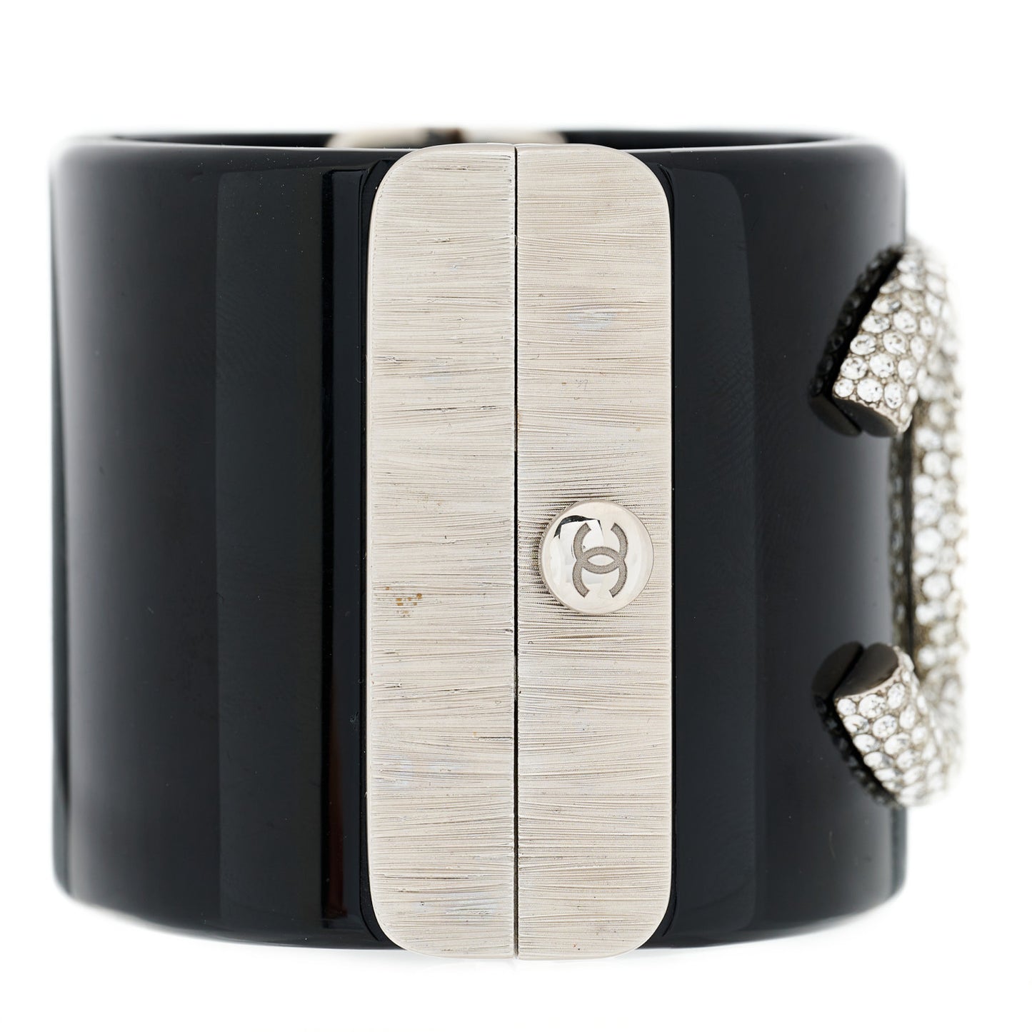 Resin Crystal CC Cuff Black