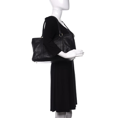 Gucci Calfskin Horsebit Embossed Joy Tote Black 2 of 10