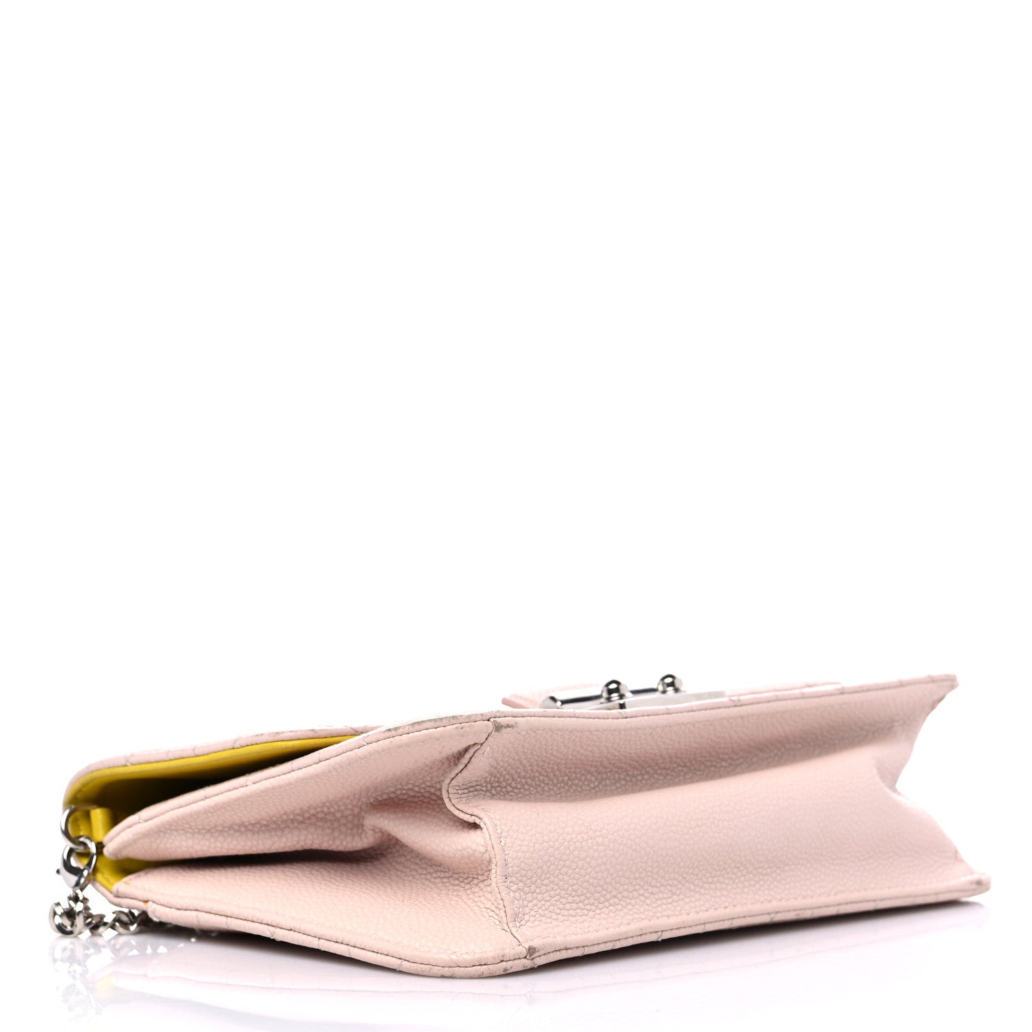 Christian Dior Grained Calfskin Cannage Miss Dior Promenade Pink Yellow 4 of 17