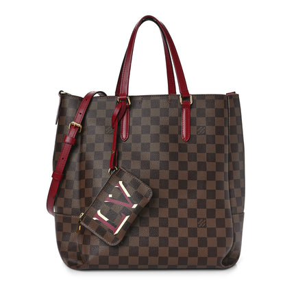 Louis Vuitton Damier Ebene Belmont MM Cherry Berry 1 of 10