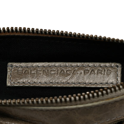 Balenciaga Agneau Classic Hardware M Porte-Monnaie Coin Purse Grey 6 of 6