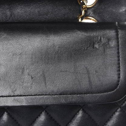 Chanel Lambskin Quilted Medium Double Flap Black 6 of 11