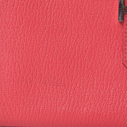 Hermes Chevre Mysore Bearn Gusset Wallet Bougainvillea 8 of 9