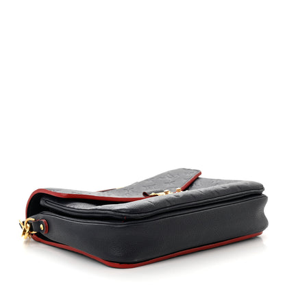 Louis Vuitton Empreinte Pochette Metis Marine Rouge 4 of 11