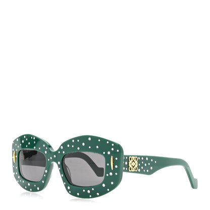 Loewe Acetate Cat Eye Sunglasses LW4114IS Green 1 of 8