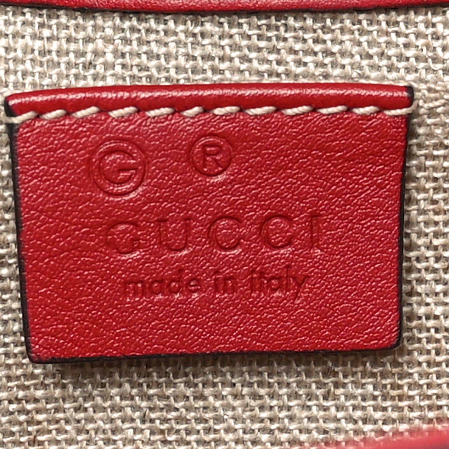 Gucci Microguccissima Medium Emily Chain Shoulder Bag Red 6 of 10