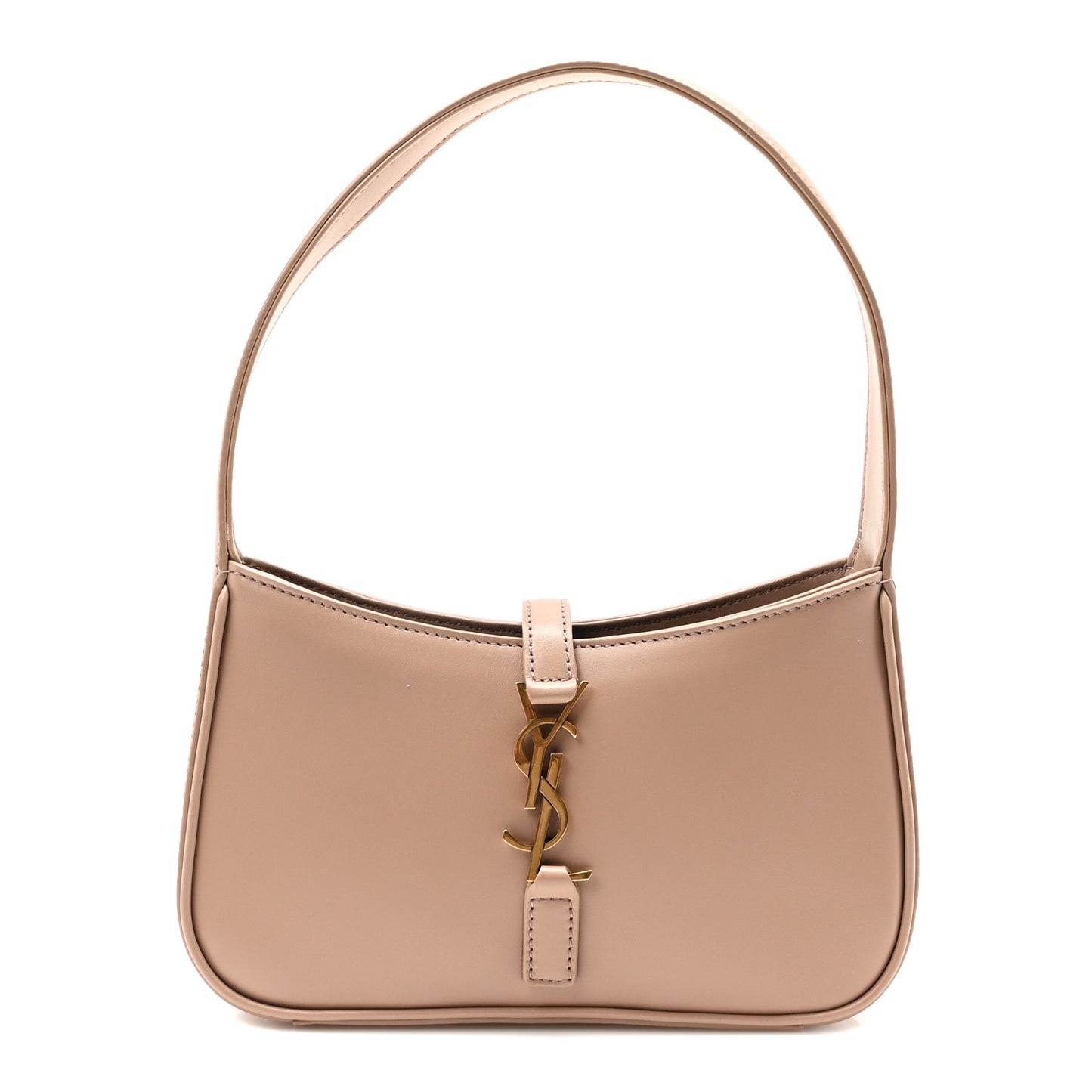 Smooth Calfskin Le 5 A 7 Mini Hobo Rosy Sand
