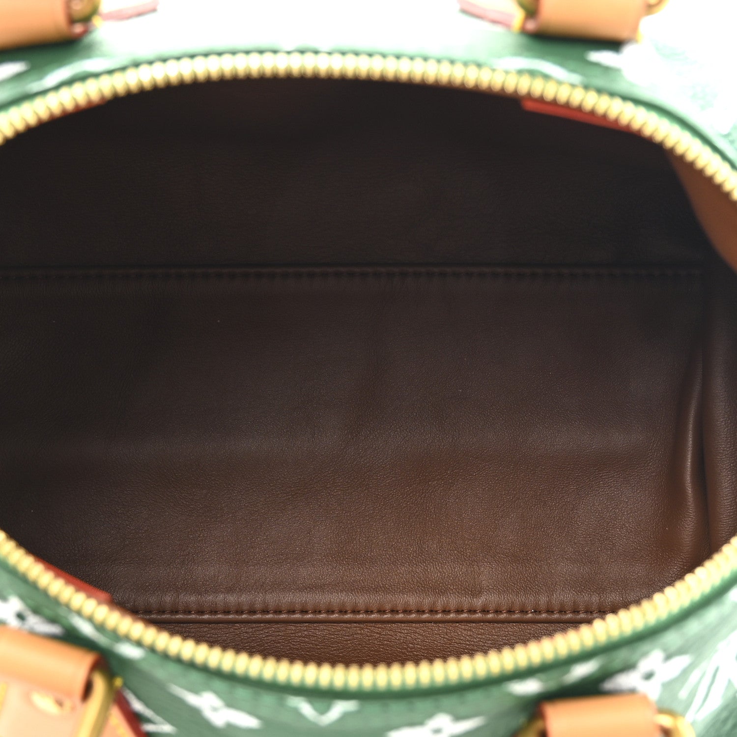 Louis Vuitton Calfskin Monogram Speedy P9 Bandouliere 25 Green 6 of 13