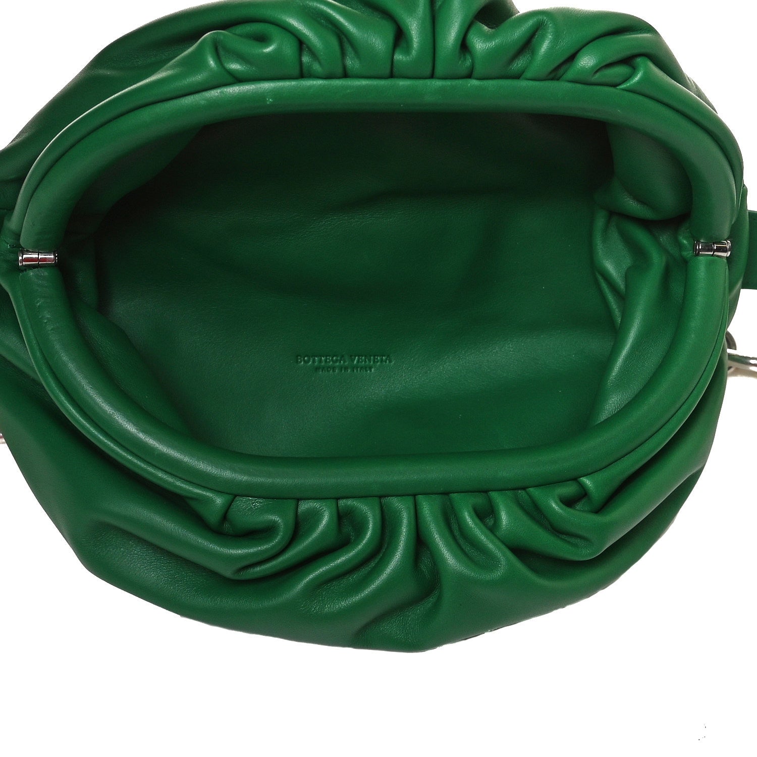 Bottega Veneta Nappa The Belt Chain Pouch Racing Green 5 of 15