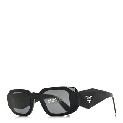 Prada Acetate Symbole Sunglasses SPR 17W Black 1 of 7