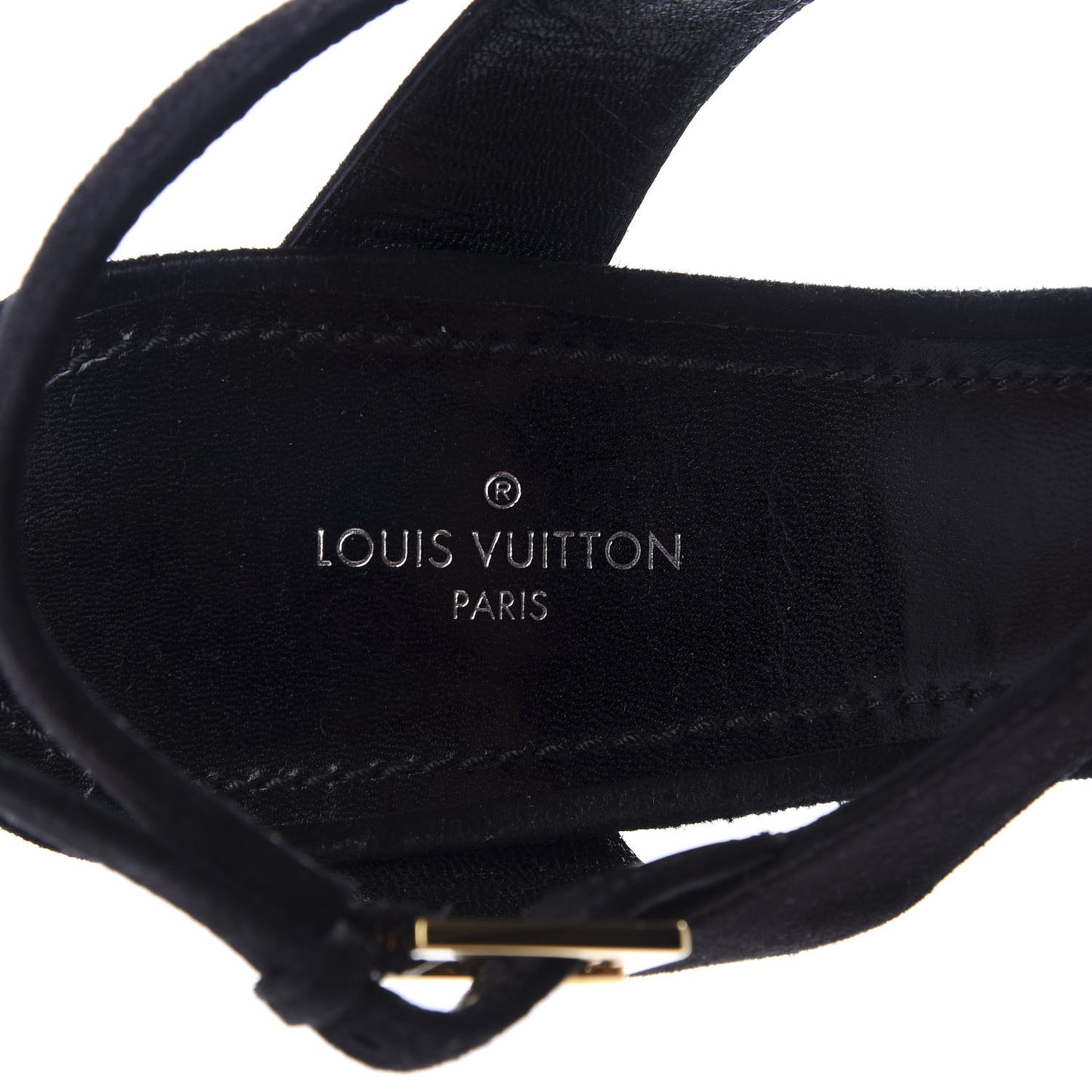 Suede Bahiana Sandals 39 Black