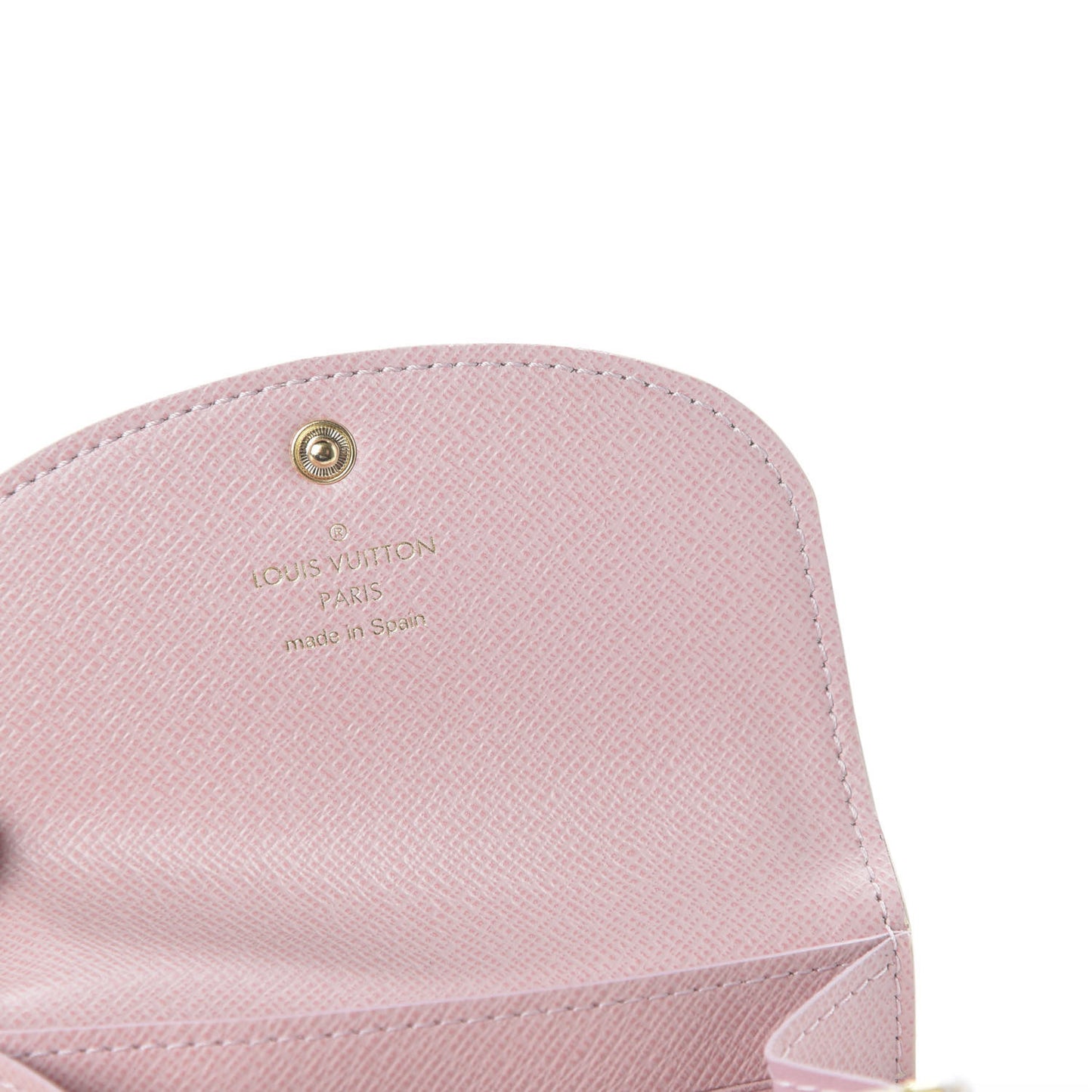 Damier Azur Rosalie Coin Purse Rose Ballerine