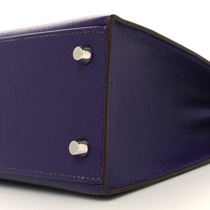 Hermes Epsom Kelly Sellier 25 Iris 10 of 12