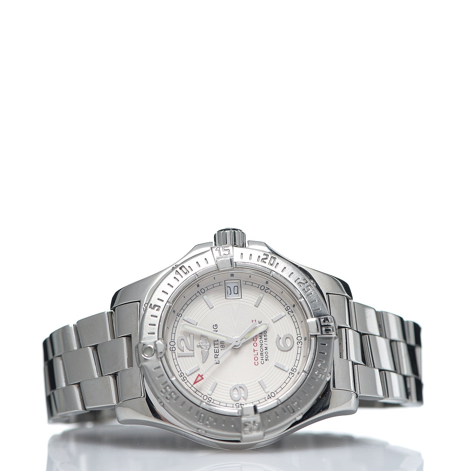 Breitling Stainless Steel 33mm Colt Oceane Quartz Watch A77380 2 of 6