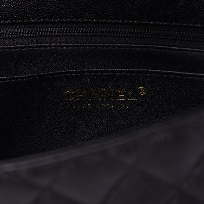 Chanel Caviar Quilted Mini Top Handle Rectangular Flap Black 7 of 10