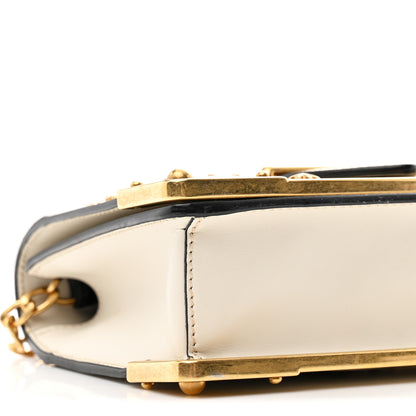 Prada City Calf Saffiano Astrology Cahier Bag Talco Black 9 of 10