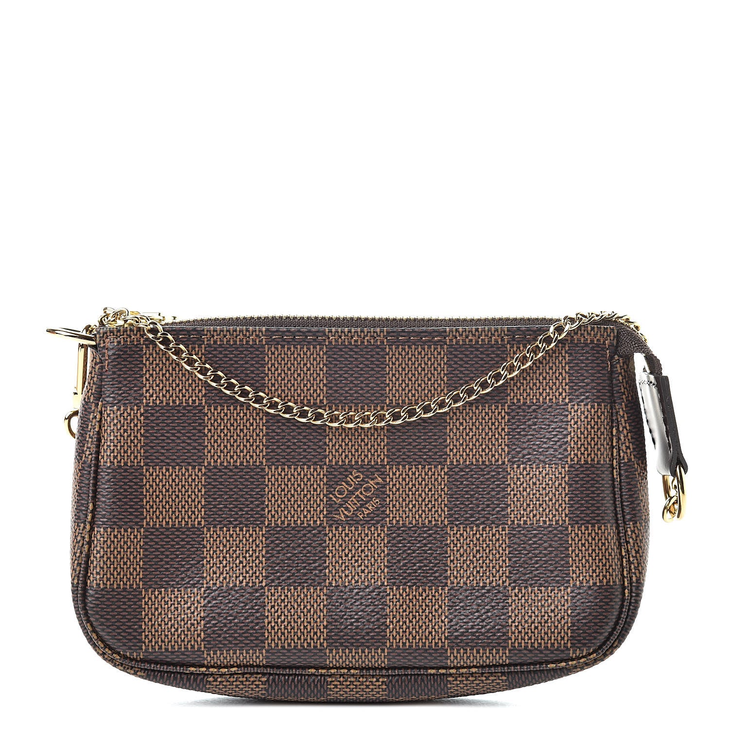 Louis Vuitton Damier Ebene Mini Pochette Accessories 1 of 8