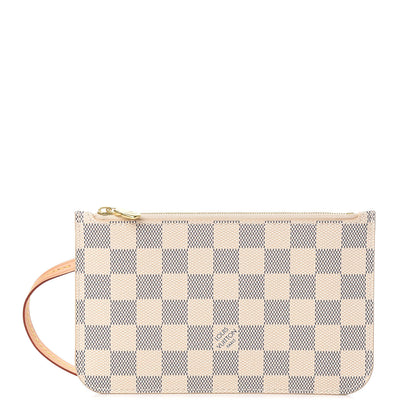 Louis Vuitton Damier Azur Neverfull PM Pochette 1 of 7