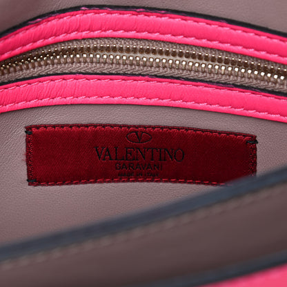 Valentino Garavani Nappa Rockstud Wristlet Clutch Pink 6 of 6