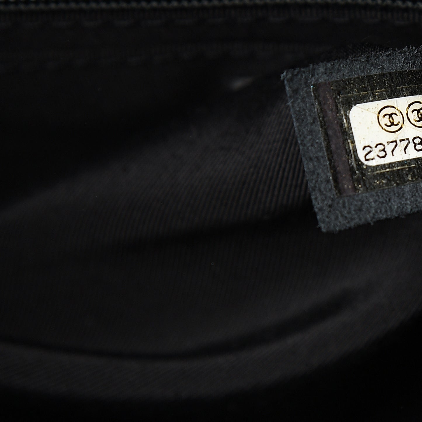 Calfskin Chevron Quilted Small Urban Spirit Backpack Black