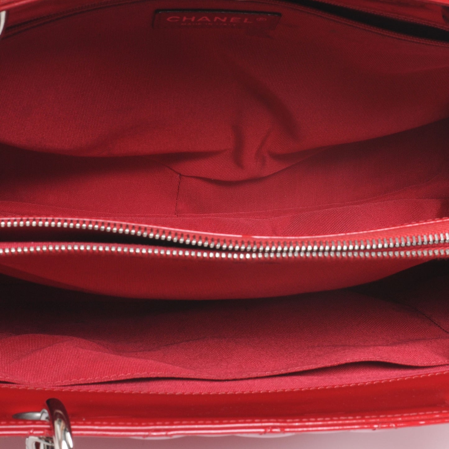 Patent Grand Shopping Tote GST Red