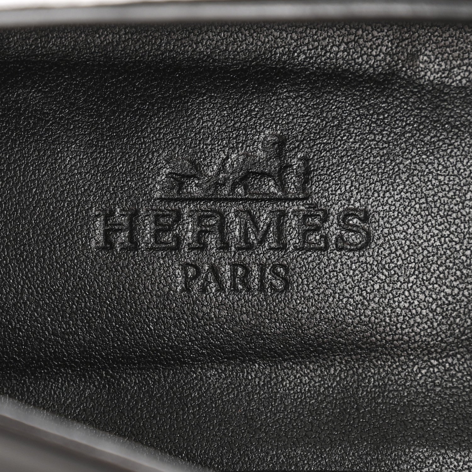 Hermes Calfskin Womens Faubourg Loafers 37 Black 8 of 10