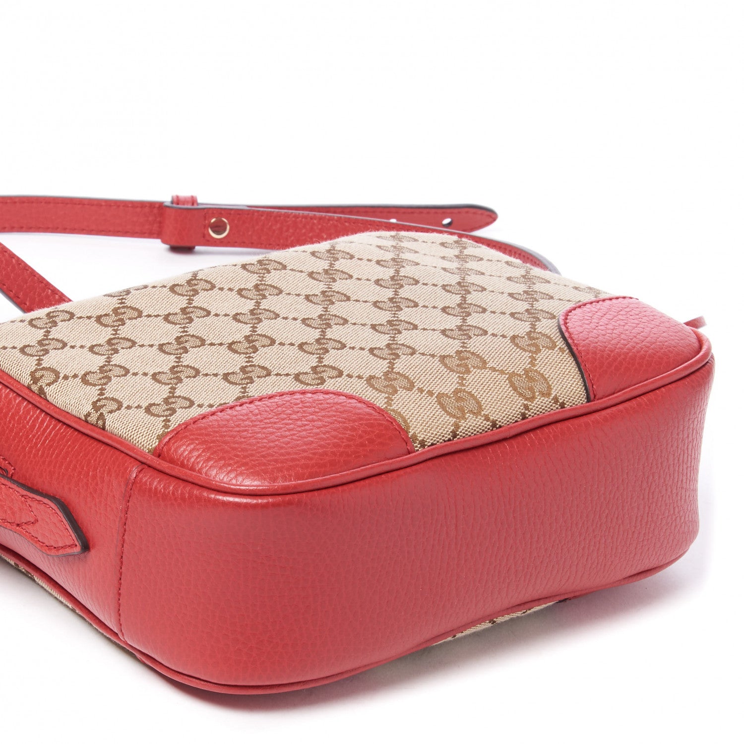 Gucci Monogram Mini Bree Messenger Bag Red 6 of 8