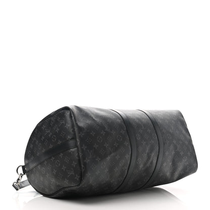 Louis Vuitton Monogram Eclipse Keepall Bandouliere 55 3 of 12