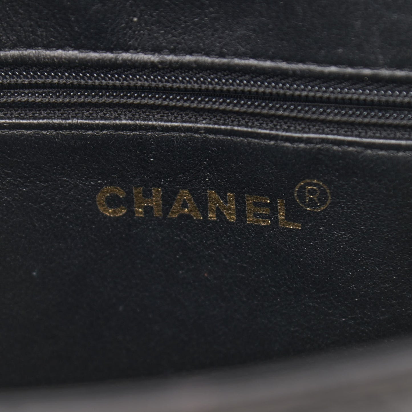 Lambskin Quilted Flap Bag Black
