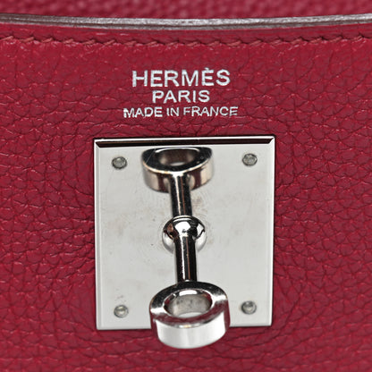 Hermes Togo Kelly Retourne 32 Rubis 12 of 25