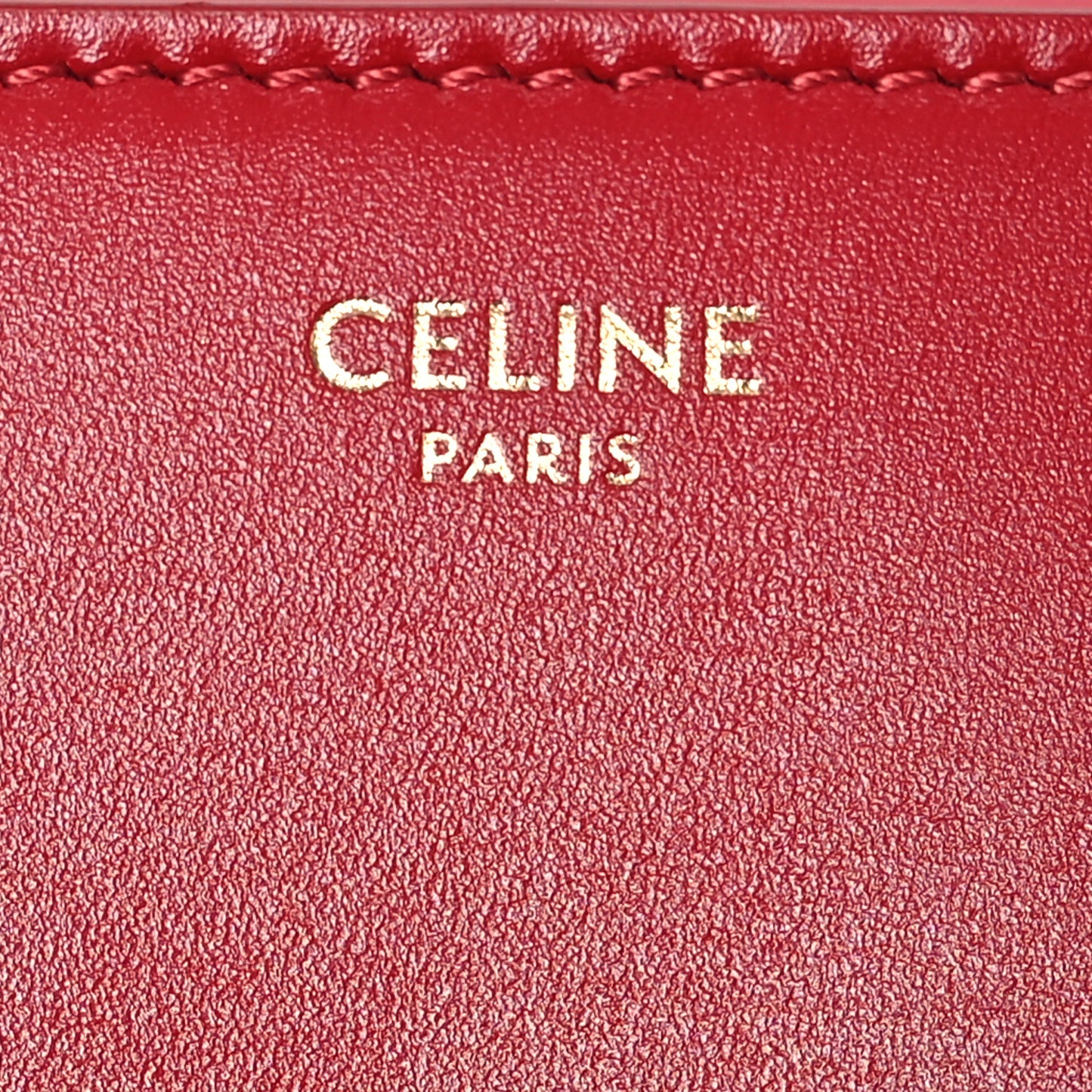 Smooth Calfskin Tassel Belt Bag Red