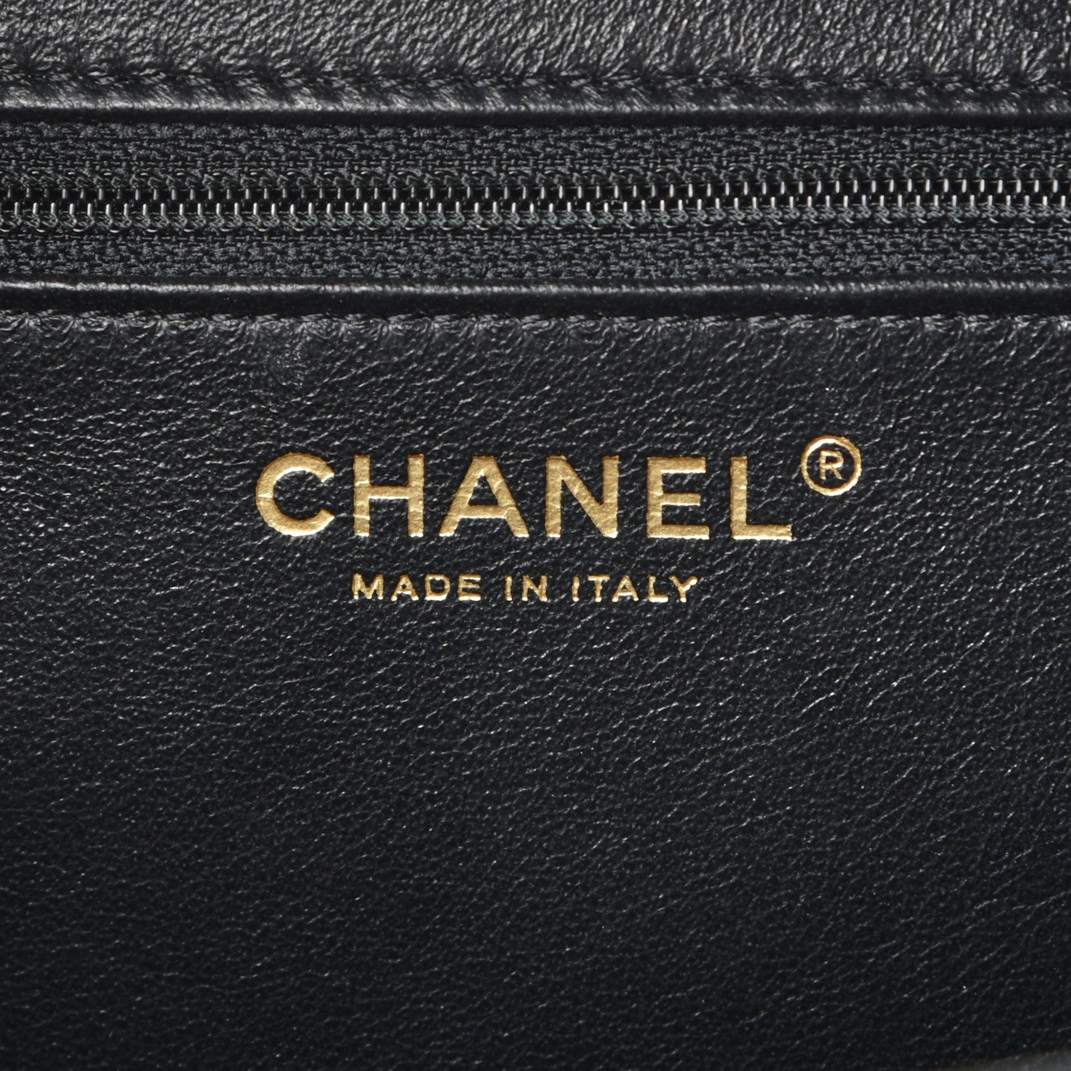 Chanel Caviar Quilted Large CC Filigree Vanity Case Beige Black 7 of 12