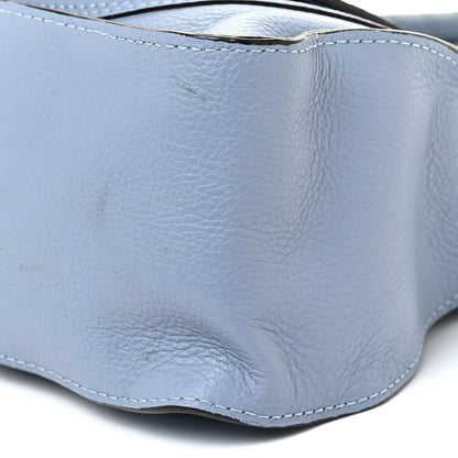Chloe Calfskin Small Marcie Satchel Washed Blue 9 of 14