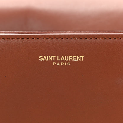 Saint Laurent Smooth Calfskin Medium Classic Monogram Universite Bag Brown 5 of 12