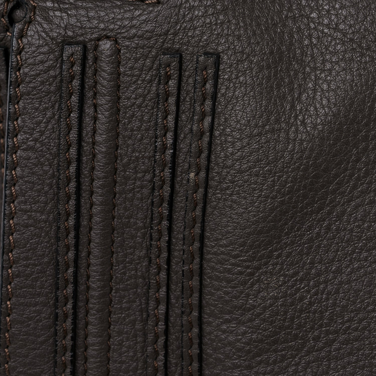 Chloe Calfskin Large Marcie Satchel Truffle 19 of 30