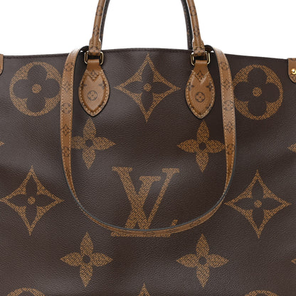 Louis Vuitton Reverse Monogram Giant Onthego GM 7 of 9
